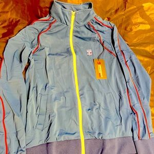 Men’s zip up jacket.